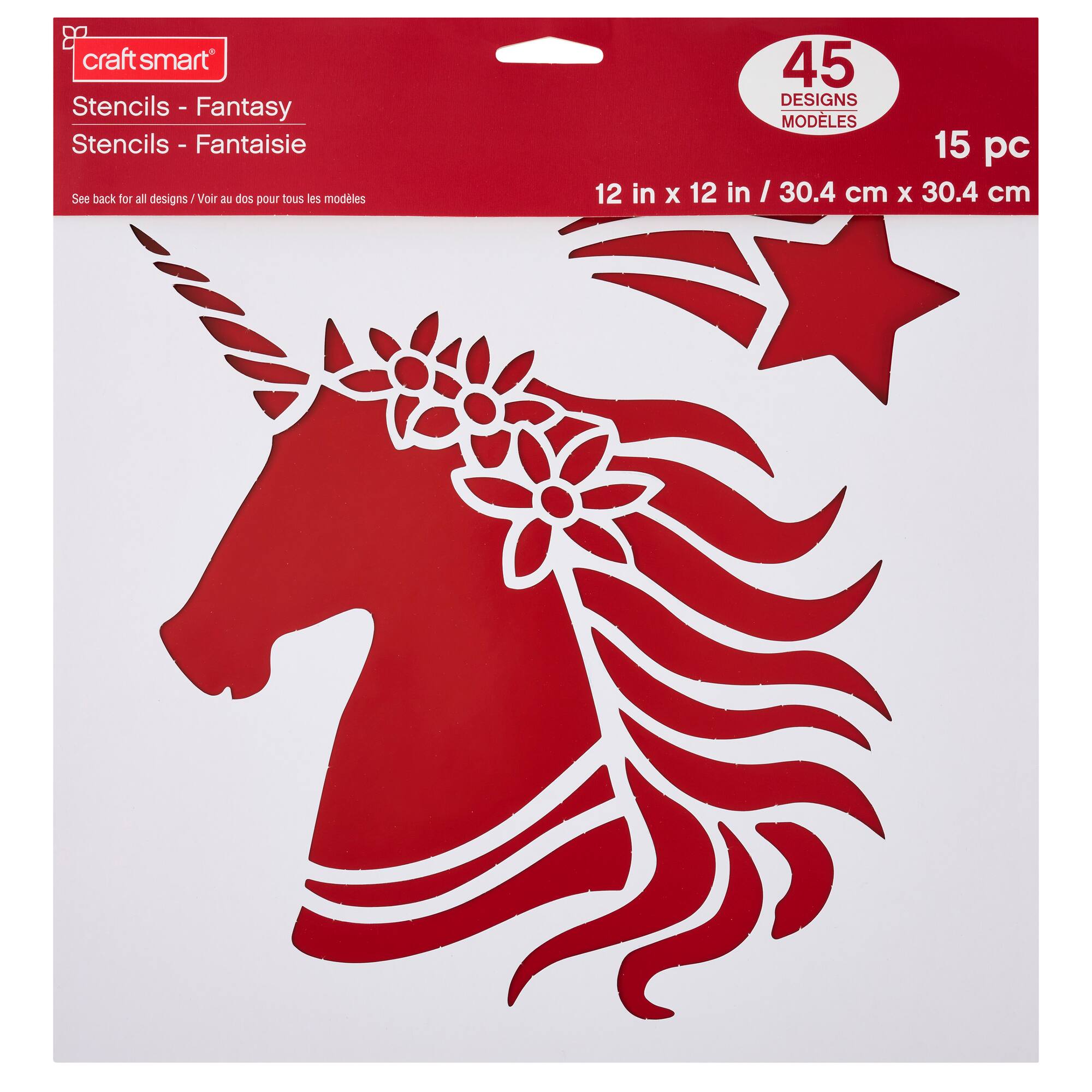 6 Pack: Fantasy Stencils by Craft Smart®, 12" x 12"